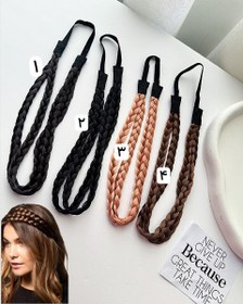 تصویر هدبند گیس دو لاین 