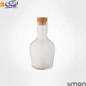 تصویر بطری آب لیمون کد 2272 ظرفیت ۱.۵ لیتر درب چوبی 