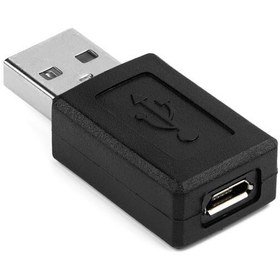 تصویر تبدیل MICRO USB ماده به USB نر Micro USB Female to USB Male