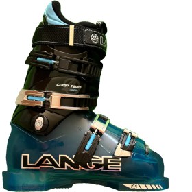 تصویر کفش اسکی مدل Lange Ski boots-comp team crazy blue trp 