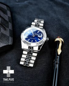 تصویر ساعت مردانه رولکس مدل اسکای دلر سرمه ای ا Rolex sky dweller watch blue Rolex sky dweller watch blue