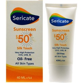 تصویر کرم ضد آفتاب سیلک تاچ SPF 50سری کیت 40 میل Sericate Silk Touch SPF 50 Sunscreen Cream 40 ml