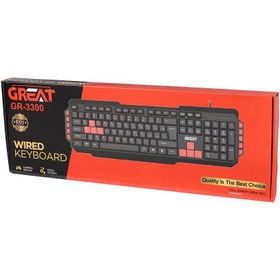 تصویر کیبورد Great GR-3300 Great GR-3300 Keyboard