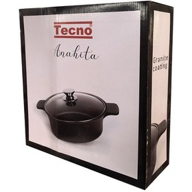 تصویر تابه تکنو مدل آناهیتا سایز 28 ا Tecno kitchen and cooking utensils Tecno kitchen and cooking utensils