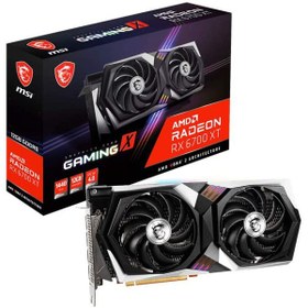 تصویر کارت گرافیک ام اس آی مدل Radeon RX 6700 XT GAMING X 12G 