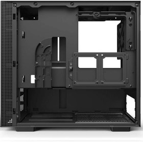 تصویر کیس کامپیوتر ان زی ایکس تی مدل H210 Black And White NZXT H210 Black And White Computer Case