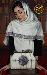 تصویر ست کیف نوستالژی و روسری کد 34 