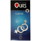 تصویر کاندوم ساده اورس مدل Classic بسته 12 عددی Ours Classic Condom 12PCS