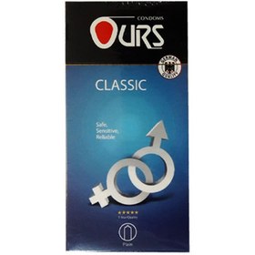 تصویر کاندوم اورز مدل Classic بسته 12 عددی Ours Classic Condom 12PCS