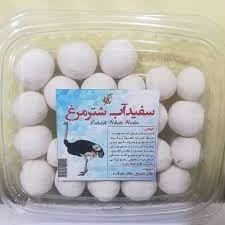 تصویر سفیدآب شتر مرغ لایه بردار طبیعی 