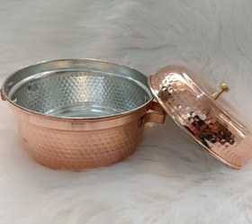 تصویر قابلمه مسی زنجان کد mz01 copper pot