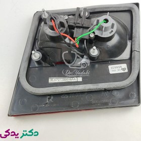 تصویر چراغ روی درب صندوق سمند معمولی سمت راست رنگ دودی (کاپوت عقب) شرکتی ایساکو اصل 0542000701 