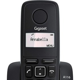 تصویر گوشی تلفن بی سیم گیگاست مدل A116 Gigaset A116 Wireless Phone