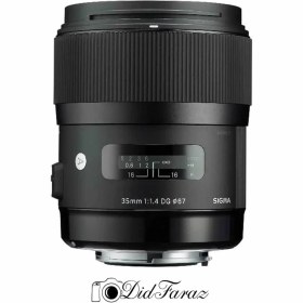 تصویر لنز سیگما Sigma 35mm f/1.4 DG HSM Art Lens for Nikon F 