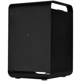 تصویر ذخیره ساز تحت شبکه سیلوراستون مدل CS01B-HS SILVERSTONE SST-CS01B-HS NAS STORAGE