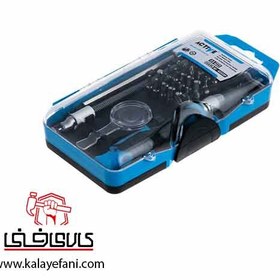 تصویر مجموعه 33 عددی پیچ گوشتی و سری پیچ گوشتی اکتیو تولز مدل AC-6333SP Active Tools AC-6333SP Screwdriver and Bit Set 33pcs