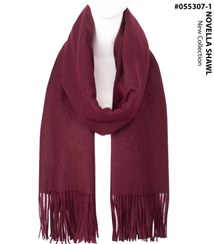 تصویر شال موهر ساده ریشه بلند کد 055307 