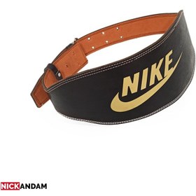 تصویر کمربند بدنسازی سگک دار نایک Nike چرمی همدان 