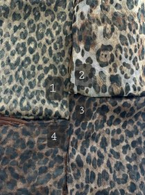 تصویر شال تور پلنگی کد 8654 