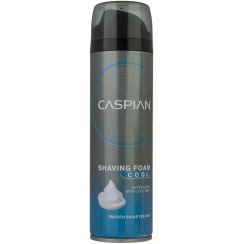 تصویر فوم اصلاح کاسپین مدل کول حجم ۲۰۰ میلی لیتر 