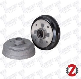 تصویر کاسه چرخ عقب پراید جدید ABS زرین قطعه سبحان 