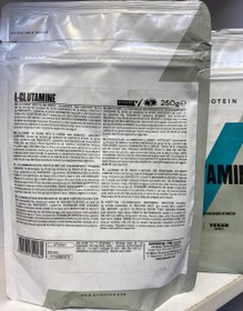 تصویر گلوتامین 250 گرم مای پروتئین MYPROTEIN GLUTAMINE 250G