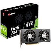 تصویر کارت گرافیک استوک ام اس ای GeForce RTX 3060 Ti TWIN FAN OC ظرفیت 8 گیگابایت با کارتن 