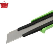 تصویر کاتر تویو بدنه پلاستیکی 18 میلی متری Toyo cutter with 18 mm plastic body