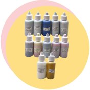 تصویر رنگ میکروبی بنفش 