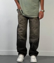 تصویر شلوار بگ مردانه دارچینی 