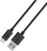 تصویر کابل تبدیل USB-A به MicroUSB بلکین به طول 3 متر مدل F2CU012bt3M-BLK Belkin USB-A to MicroUSB conversion cable, 3 meters, F2CU012bt3M-BLK