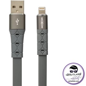 تصویر کابل تبدیل USB به لایتنینگ موکسوم مدل MX-CB08 طول 1 متر 