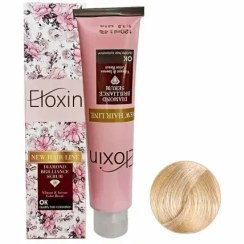 تصویر رنگ مو الوکسین بلوند شنی روشن شماره 9.71 حجم 120 میلی لیتر Eloxin Light Gravelly Blonde Hair Color No.9.71 120ml