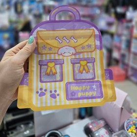 تصویر زیپ کیپ طرح کیف رنگی 