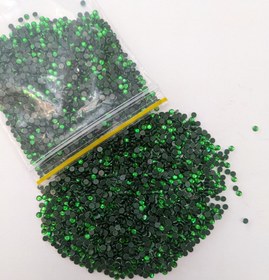 تصویر نگین حرارتی dmc سبز سایز 10 