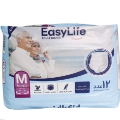 تصویر پوشک شورتی بزرگسال ایزی لایف سایز متوسط 