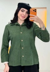 تصویر شومیز پشت دکمه کبریتی کد:2315 