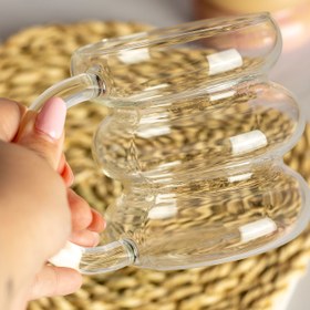 تصویر ماگ پیرکس ظرفیت ۰.۵ لیتر دفرمه 