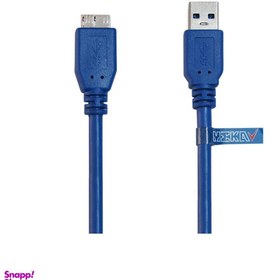 تصویر کابل هارد USB3.0 مکا (Meka) مدل mcu38 به طول 30cm 