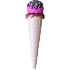 تصویر تینت لب بستنی قیفی شکلاتی - صورتی پررنگ ا LIP TINT LIP TINT