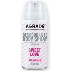 تصویر اسپری دئودورانت Agrado Sweet Love 