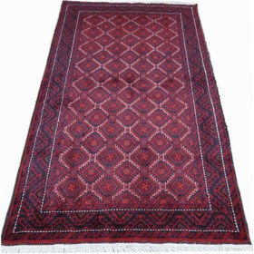تصویر قالیچه ترکمنی دستباف 1.10*2.10 متری – کد ۲/۸۴ 