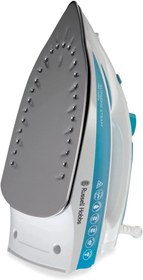 تصویر اتو بخار راسل هابز 20562-56 آهنی، سفید / آبی استوک فروشگاهی Russell Hobbs Steam Iron [2600W,210g extra steam boost, 70 g/min steam] Steam Glide Pro (300ml water tank, ceramic soleplate, self-cleaning & spray water function, anti-limescale, drip stop) 20562