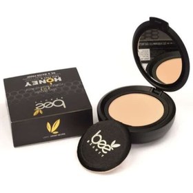 تصویر پنکک فشرده دو کاره بی بیوتی شماره مدیوم 2 حاوی عسل Bee beauty compact medium 2