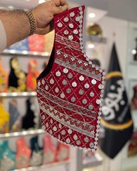 تصویر جلیقه سنتی کردی مدل نگارین 