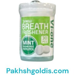 تصویر قرص خوشبو کننده دهان وی وان سبز 