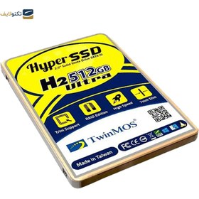 تصویر اس اس دی تویین موس مدل Hyper H2 Ultra ظرفیت 512 گیگابایت twinmos Hyper H2 Ultra 512GB Internal Ssd Drive