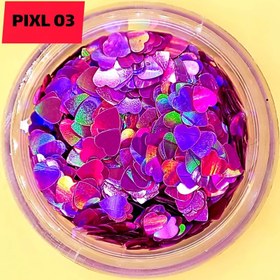 تصویر پیکسل ناخن - کد 12 