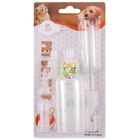 تصویر شیشه شیر سگ و گربه ۱۲۰ میلی Pet Bottle 120ml