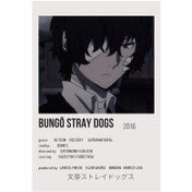 تصویر پوستر دازای dazai طرح انیمه سگ های ولگرد بانگو bungo stray dogs کد 915 